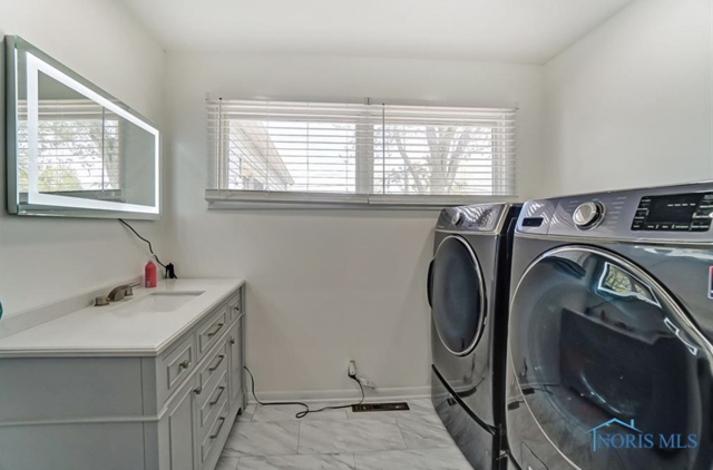 Bathroom & Laundry Room After
