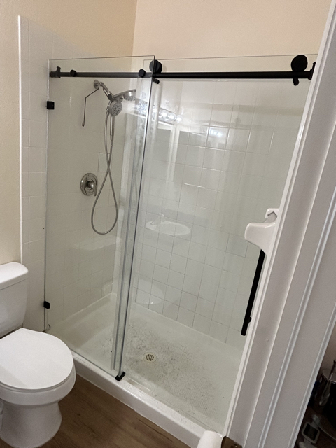 Shower Door Install