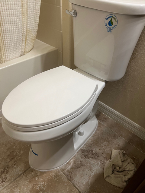 Toilet Install