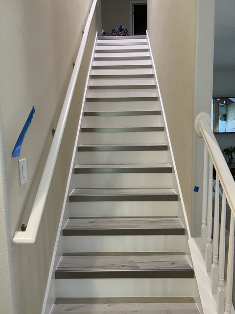 After Stair Paint 
