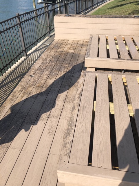 Decking Before Pressure Wash