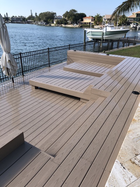 Decking After Pressure Wash