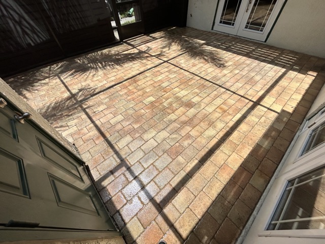 Pavers After Pressure Wash