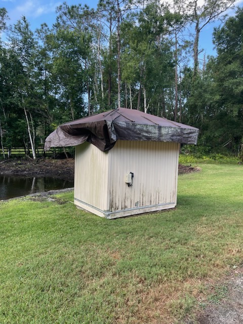 Outdoor Shed Before