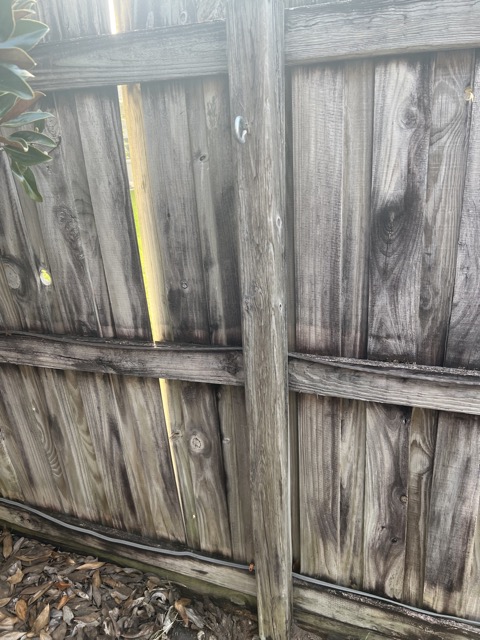 Fence Post Before