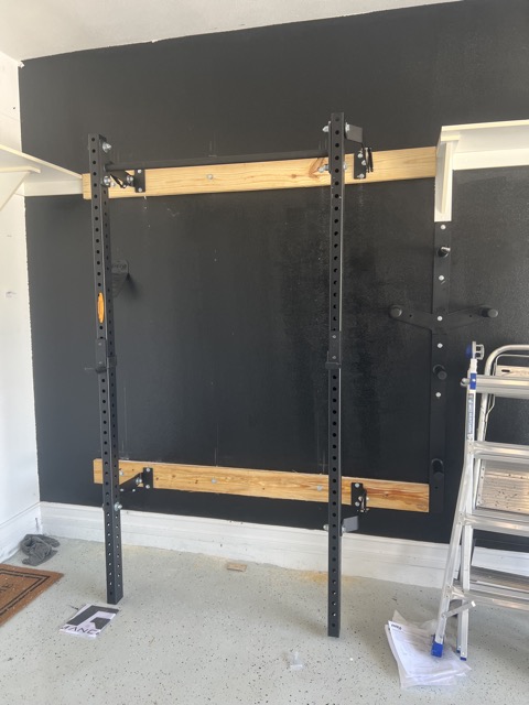 Custom Weight Rack Installation