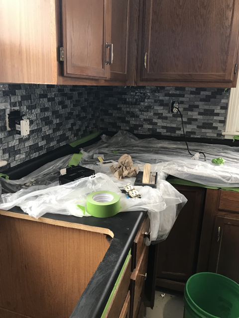 Backsplash After